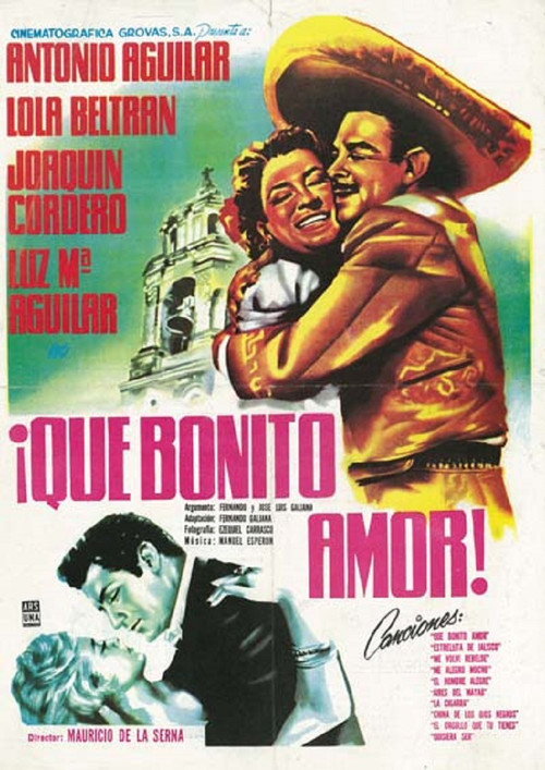 ¡Qué bonito amor! poster 2