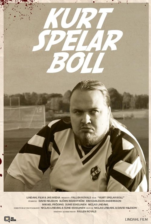 Kurt spelar boll Poster