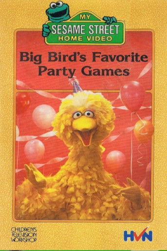 Sesame Street: Big Bird's Favorite Party Games Poster