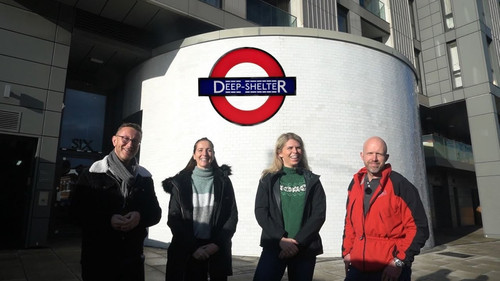Secrets of Clapham South deep-level shelter