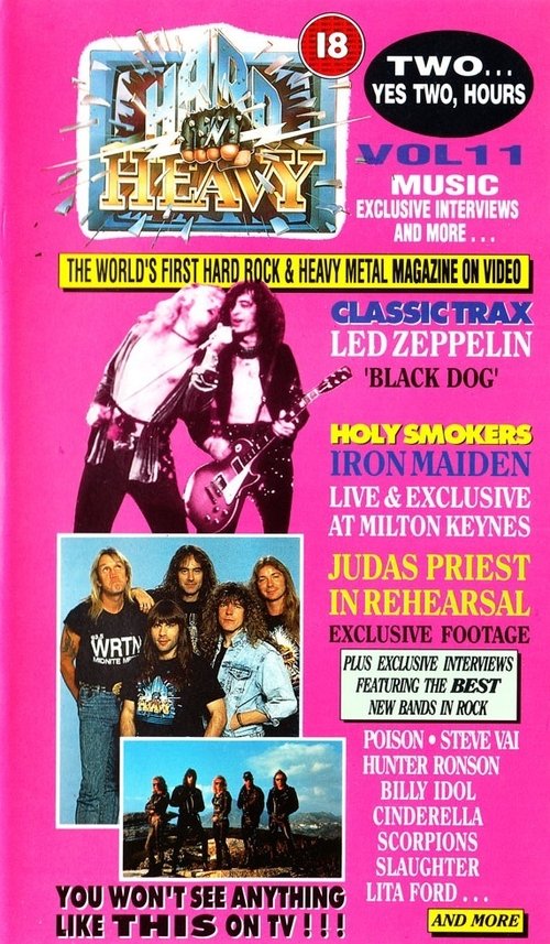 Hard 'N Heavy Volume 11 Poster