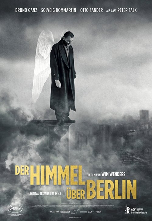 Nebe nad Berlínem poster Nebe nad Berlínem (1987) s českými titulky