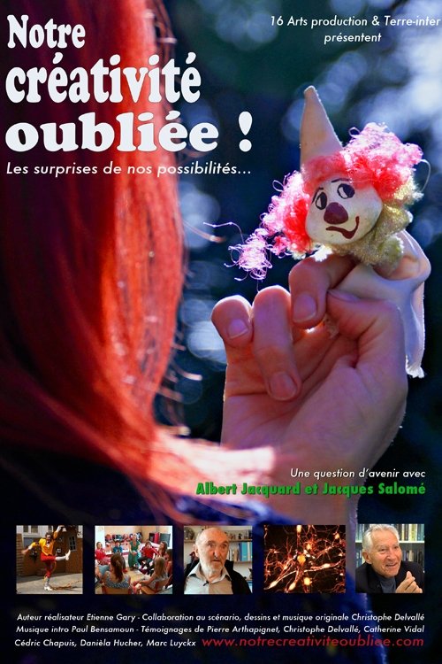 Background poster of Notre Créativité Oubliée blurred