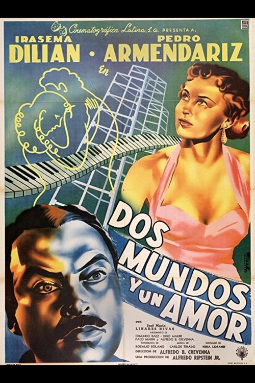 Dos mundos y un amor poster 2