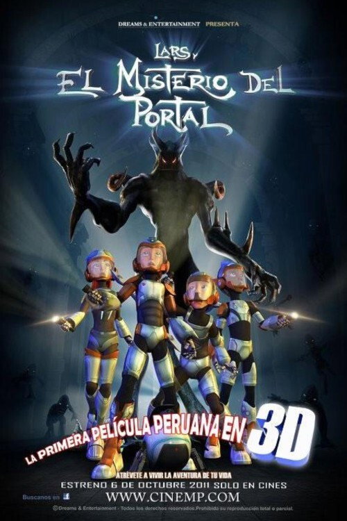 Lars y el misterio del portal poster 2