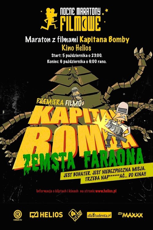 Kapitan Bomba - Zemsta Faraona Poster