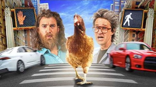 We Got A Chicken To Cross The Busiest Road In America