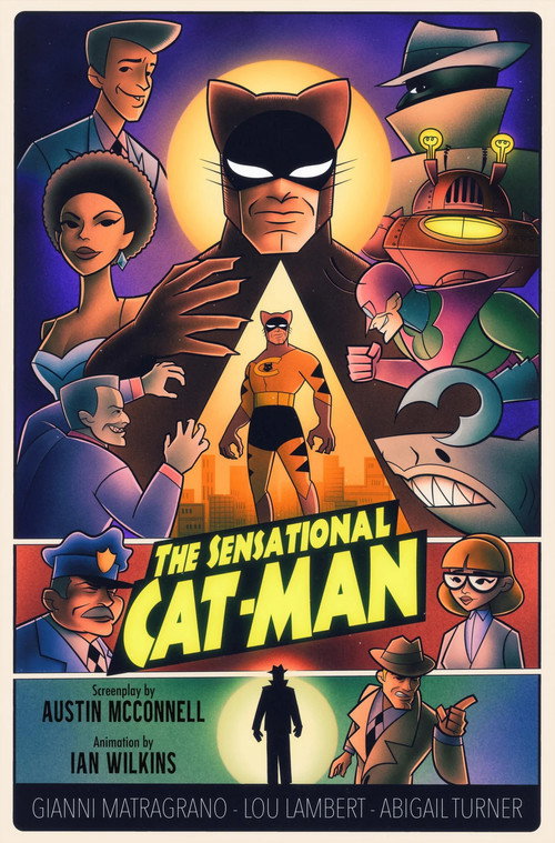 The Sensational Cat-Man Poster