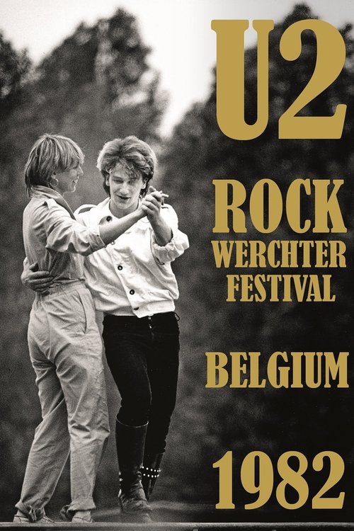 U2 Live at the Rock Werchter Festival 1982 Poster