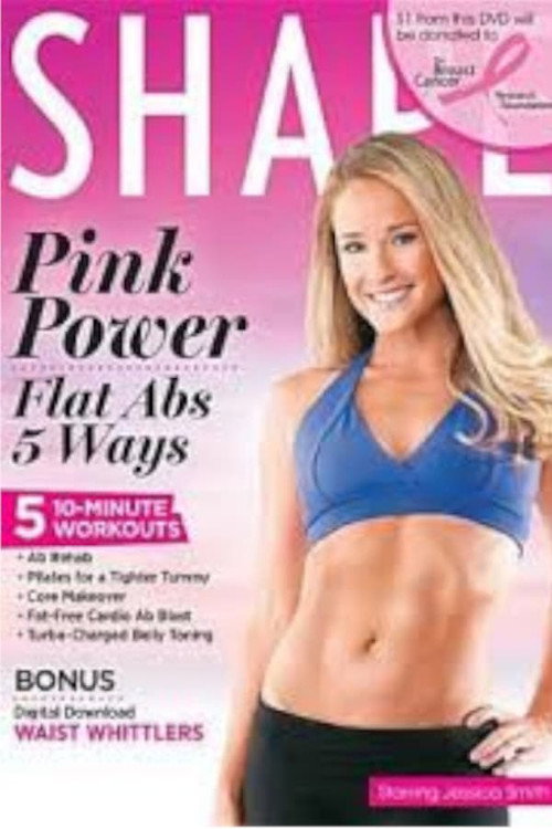 Shape Pink Power Flat Abs 5 Ways - FAT FREE CARDIO AB BLAST (2011)