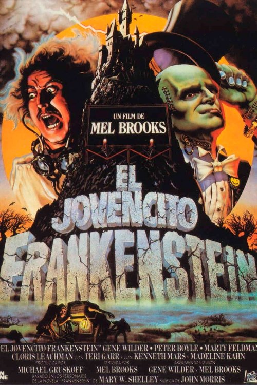 El jovencito Frankenstein (1974) Mira la transmisión completa de la película en línea