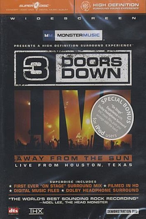 3 Doors Down - Away from the Sun Poster