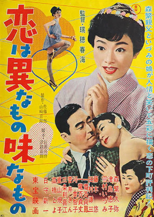 Love is Different and Delicious Poster
