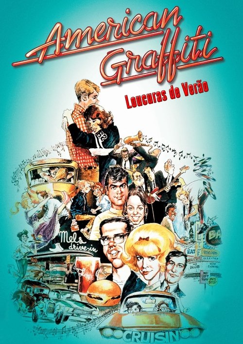 Assistir ! American Graffiti - Nova Geração 1973 Filme Completo Dublado Online Gratis