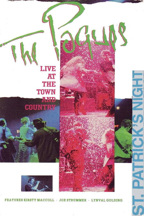The Pogues Live at the Town and Country poster 2
