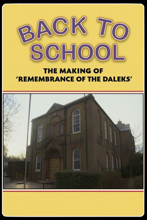 Back to School: The Making of 'Remembrance of the Daleks' Poster