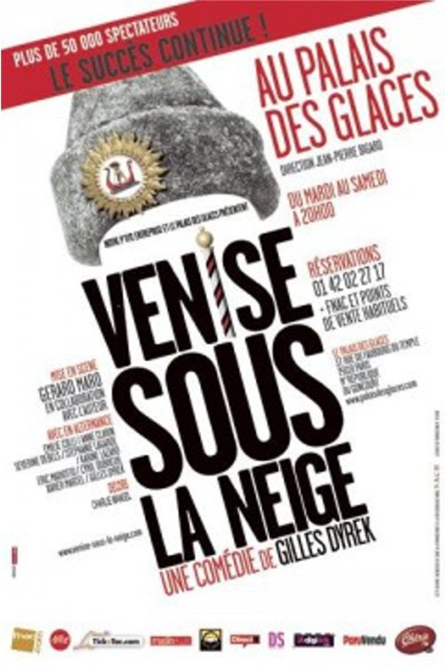 Venise sous la neige Poster