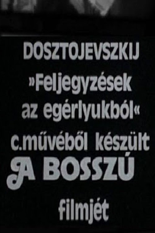 A bosszú Poster