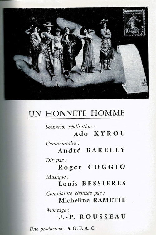 Un honnête homme Poster