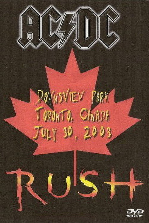 AC/DC: live at the SARStock Festival poster 2