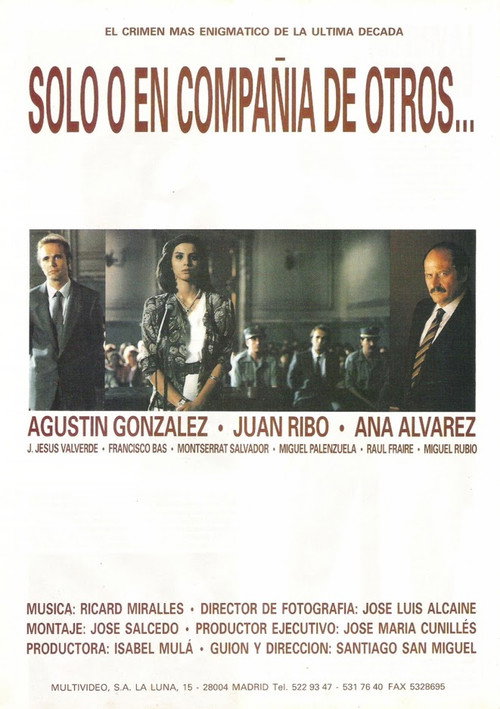 Solo o en compañía de otros poster 2