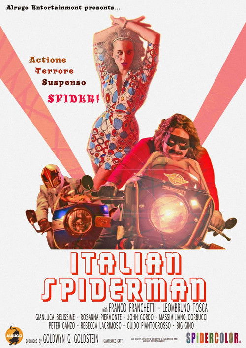 Italian Spiderman Poster
