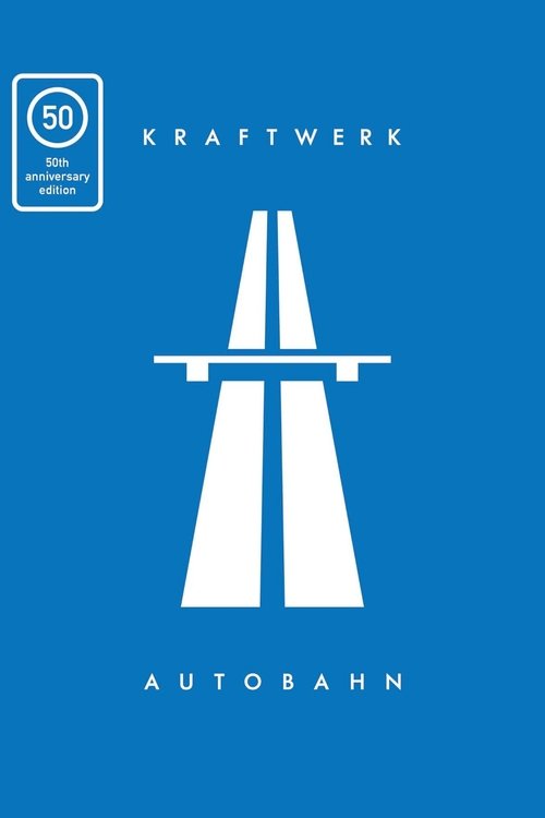Kraftwerk Autobahn - 50th anniversary Poster