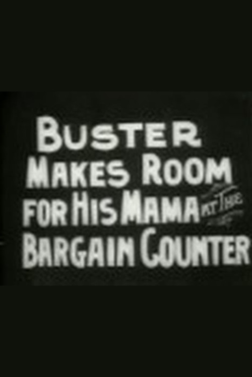 Buster Makes Room for His Mama at the Bargain Counter