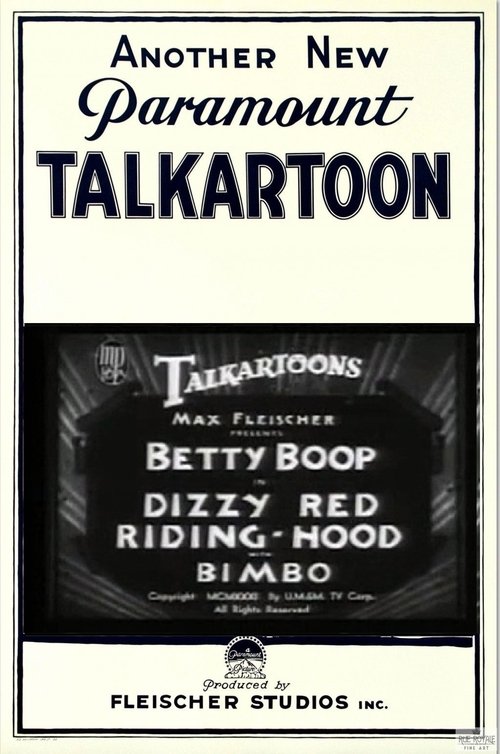 Dizzy Red Riding-Hood Poster