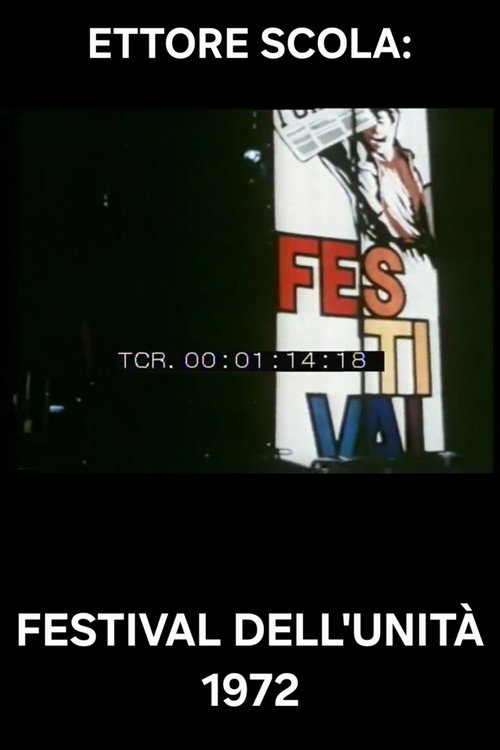 Festival dell’Unità 1972 Poster