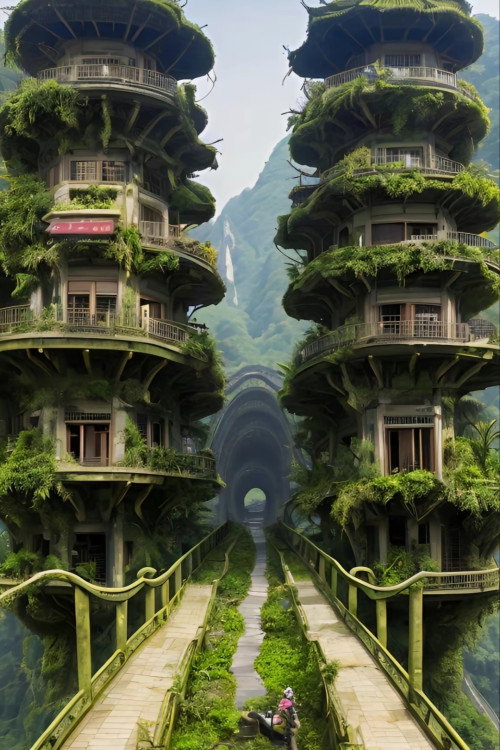 建筑的神秘生活电影海报