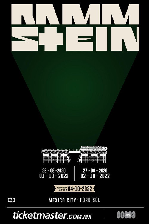 Rammstein: Live in Mexico City Poster