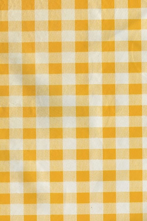 yellow gingham