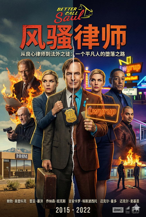 风骚律师电影海报