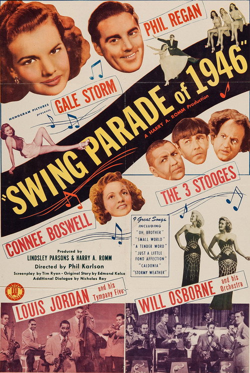 The Three Stooges: Swing Parade Poster