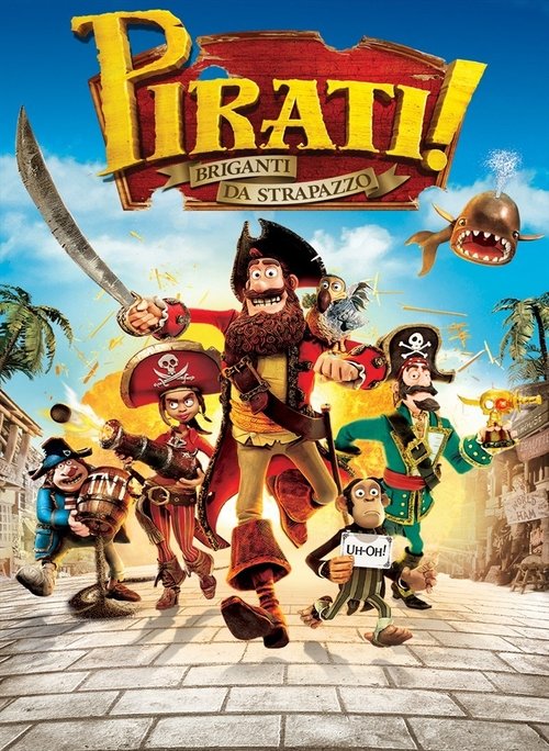 Pirati! Briganti da strapazzo (2012) Guarda lo streaming di film completo online