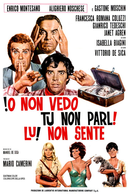 Io non vedo, tu non parli, lui non sente电影海报