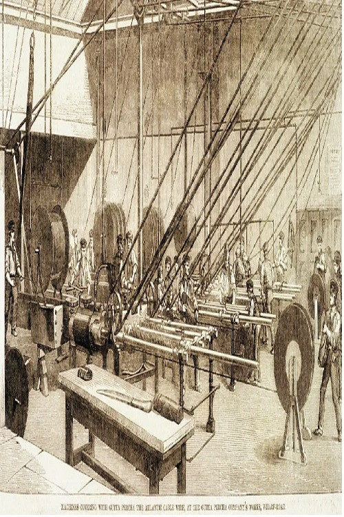 Les pionniers des câbles sous-marins's poster