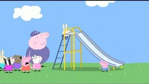 Grandpa At The Playground