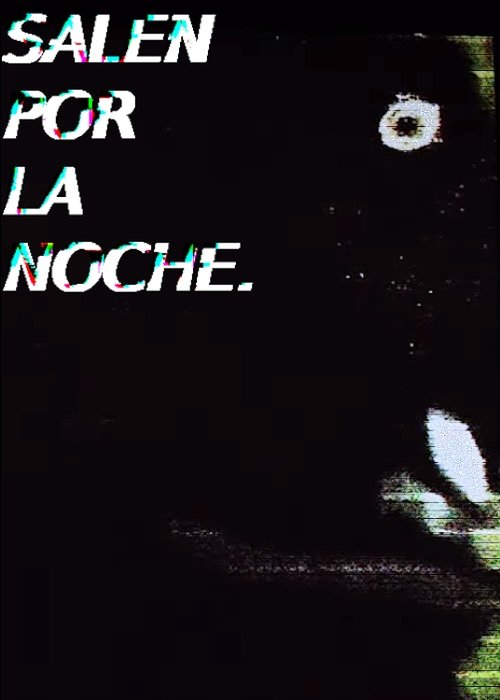 Salen por la noche Poster