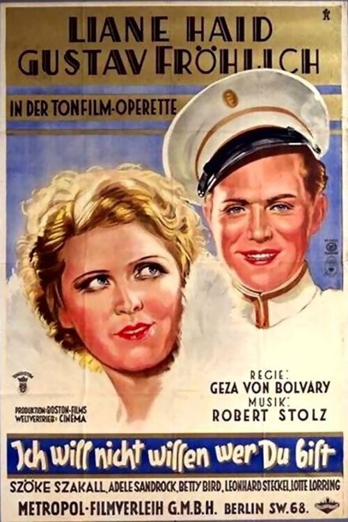 I Do Not Want to Know Who You Are poster 2