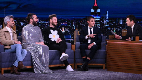 The Co-Hosts of Queer Eye, JB Smoove, Matthew Broussard