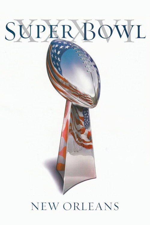 Super Bowl XXXVI Poster