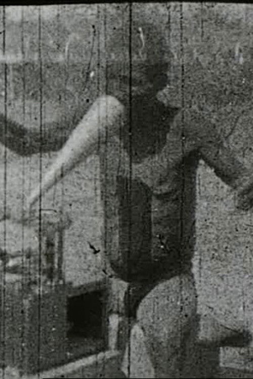 Bushman Speaking into the Phonograph