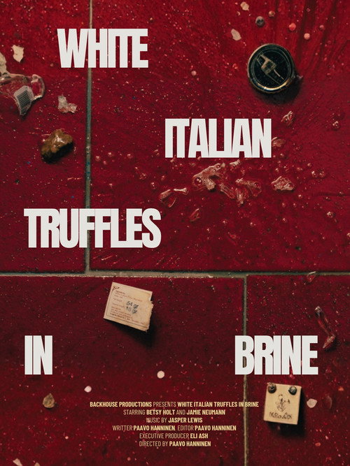 White Italian Truffles in Brine Poster