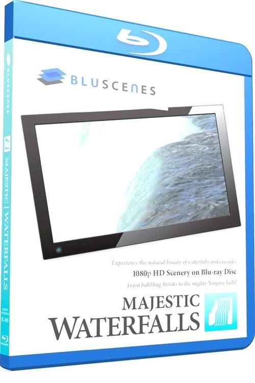 Poster of BluScenes: Majestic Waterfalls