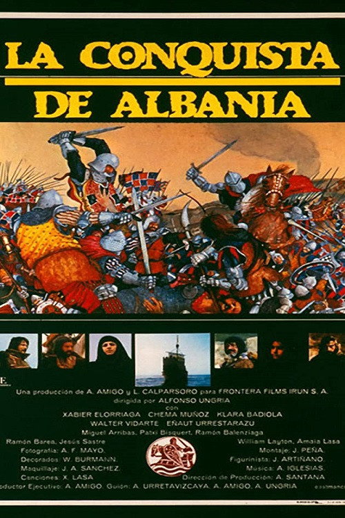 La conquista de Albania poster 2