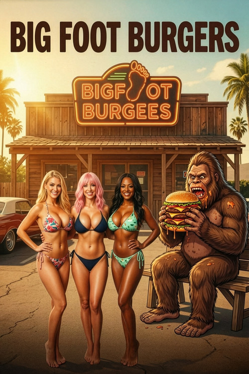 Big Foot Burgers Poster