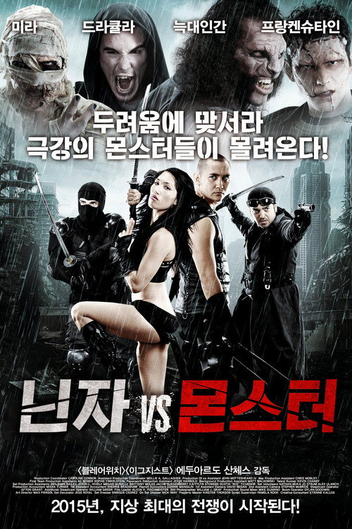 Ninjas vs. Monsters poster 2