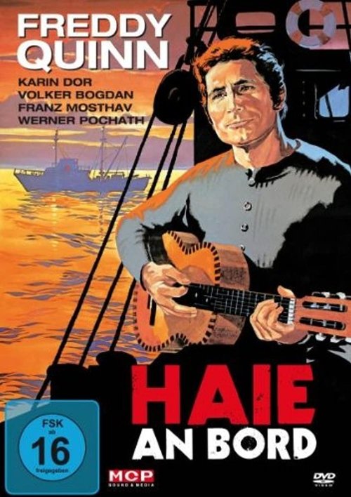 Haie an Bord Poster
